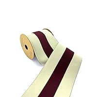 Drapery Trim for Curtains and Cushions, 3.93 inch Woven Fabric Trim, Decorative Curtain Trimmings, 16 Yards Pillow Trim Jacquard Ribbon 100187