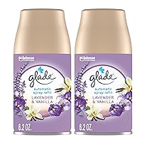 Automatic Spray Refill, Air Freshener for Home and Bathroom, Lavender & Vanilla, 6.2 Oz, 2 Count