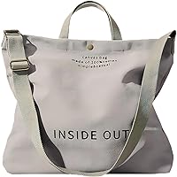 Big Canvas Tote Handbags Work Shoulder Crossbody Bag Casual Handbags Big Capacity Shoulder Shopping Bag Large Shoulder Bag