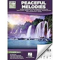 Peaceful Melodies - Super Easy Piano Songbook Peaceful Melodies - Super Easy Piano Songbook Paperback Kindle