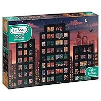 Jumbo, Falcon Contemporary - Life in Lockdown, Jigsaw Puzzles for Adults, 1,000 Piece