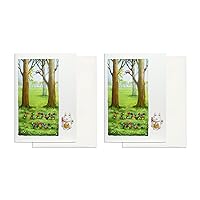 Blue Mountain Arts Easter Card 2-Pack—Sweet “I Love You” Reminder for a Family Member or Loved One