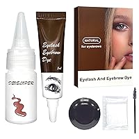 Eyebrow Тinting Kit, Eyebrow Ti-ηt & Eyelash Ti-ηt, Suitable for Salon & Home Use (Brown)