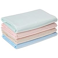 4 PACK 34x36 in Washable Bed Pads/Reusable Incontinence Underpads 34 x 36 - Blue, Green, Tan and Pink - Ideal for Children and Adults Wholesale Incontinence Protection / Cloth Chucks Bed Pads Washable