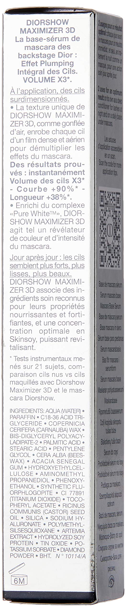 Dior Diorshow Maximizer 3d Lash Primer Sample 4 Ml for sale online  eBay