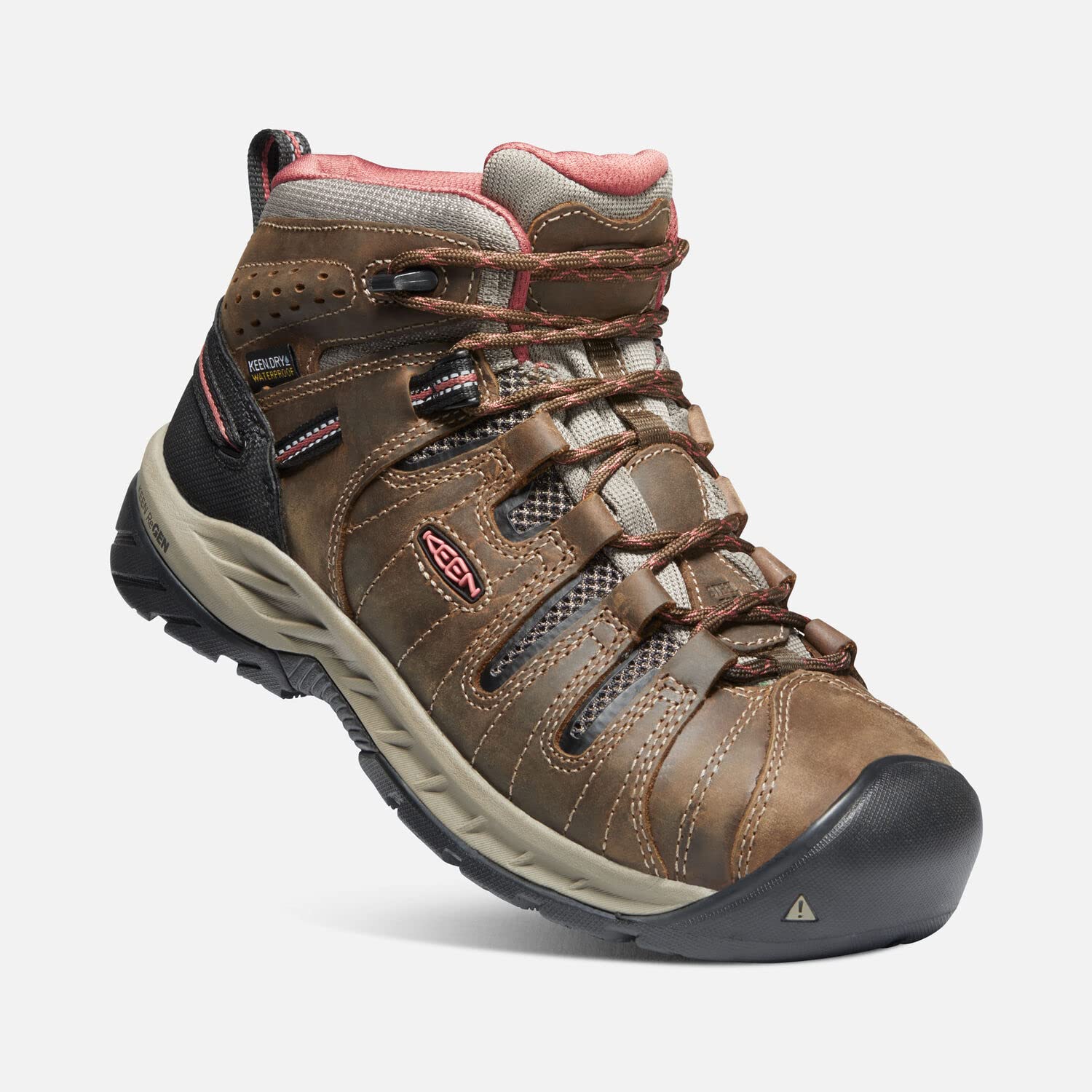 KEEN Utility Women's Flint 2 Mid Soft Toe Waterproof Work Boots