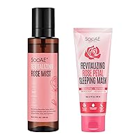Soo'AE Revitalizing Rose Mist & Rose Petal Sleeping Mask