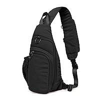 ODODOS Crossbody Sling Bag with Adjustable Straps Small Backpack Lightweight Daypack for Casual Hiking Outdoor Travel