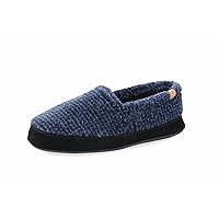 Acorn Men's Slippers with Memory Foam Insole Suede Sidewall and Rubber Outsole