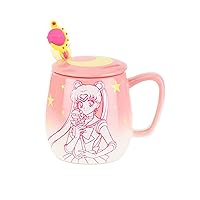 Sailor Moon 16oz Ombre Mug with Molded Spoon Standard
