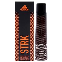 Sport, Strike, Eau de Toilette for Men - Strong, Aromatic Scent with Striking Amber Notes - Perfect for Day & Night - 3.3 Fl Oz
