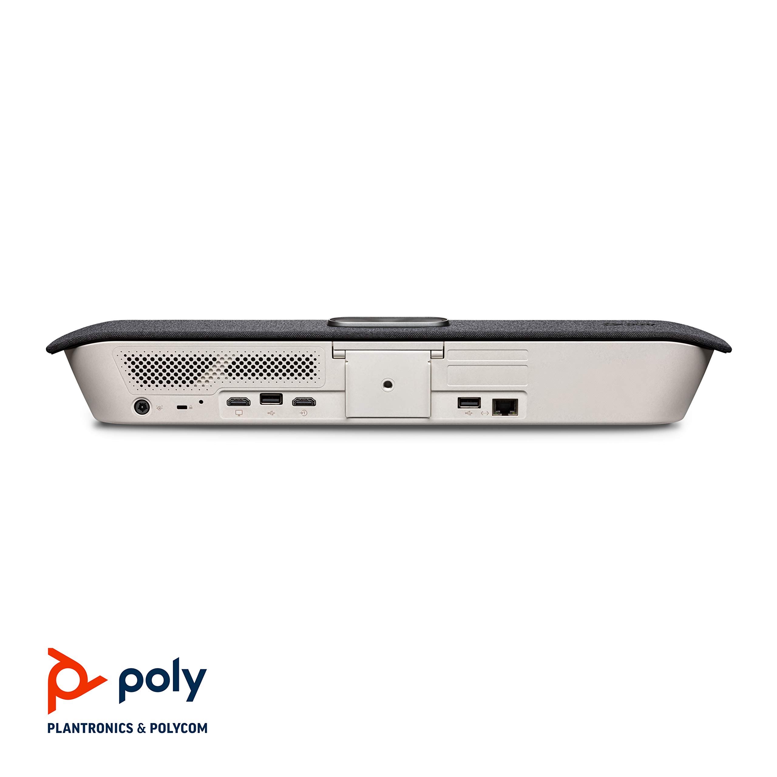 Poly - Studio X30 (Polycom) with TC8 Touch Controller - 4K Video & Audio Bar - Conferencing System for Small Meeting Rooms - Works with Teams, Zoom & More