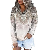 Btbdydh Outfits for Women Sweatshirt for Women Casual Fashion Tops Solid Color Long Sleeve Pullover Hoodies Button Down Collar Sweatshirts