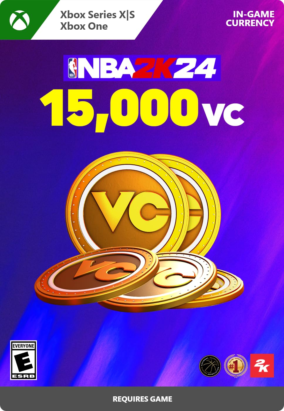 NBA 2K24: 15,000 VC - Xbox [Digital Code]