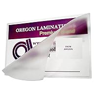 Oregon Lamination Hot 10 mil Letter size Laminating Pouches 9 x 11-1/2 [pk of 100] Clear Gloss