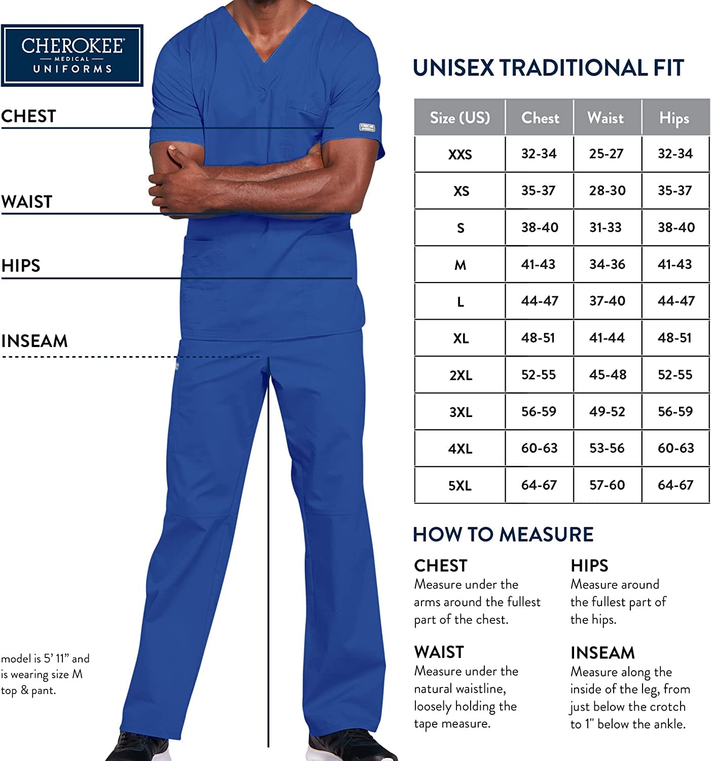 Cherokee Professionals Men & Women Scrubs Lab Coats 40