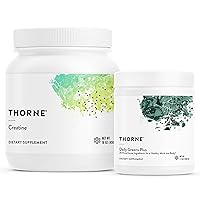 THORNE Performance & Vitality Bundle - Creatine & Daily Greens - 30 to 90 Servings