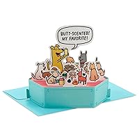 Hallmark Paper Wonder Shoebox Funny Pop Up Card (Dog's Favorite Thing) for Mother's Day, Graduation, Birthdays, Celebrations