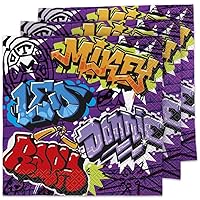 Unique TMNT Mutant Mayhem Multicolor Luncheon Paper Napkins (Pack Of 16) | Fun & Perfect For Celebrations, Birthdays, And Turtle Power Fans, 6.5