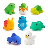 Lake™ Squirts Baby Bath Toy, 8 Pack