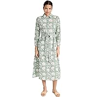 Women's Maxi Shirt Dress