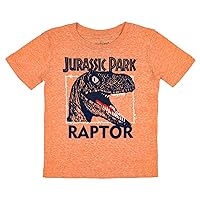 Jurassic Park Toddler Boys' Raptor Dinosaur Graphic-Print T-Shirt