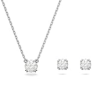 Swarovski Crystal Jewelry Set Collection, featuring Necklaces and Earrings