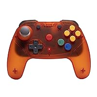 Retro Fighters Brawler64 Wireless Edition N64 Controller - Nintendo 64 - Orange