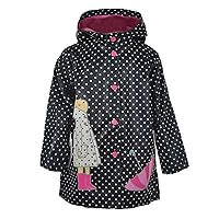 Girls' Dotted Rain Coat