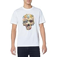 Ps Men's Skull Sticker T-Shirt