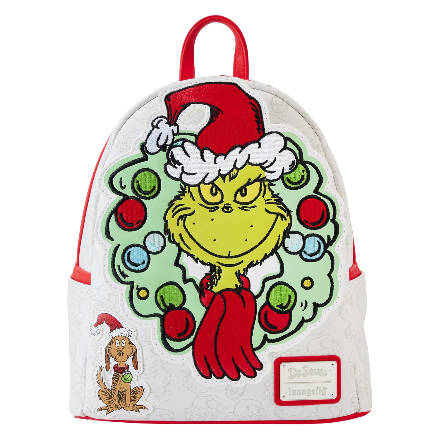 Loungefly Dr. Seuss: Grinch Mini-Backpack, Amazon Exclusive