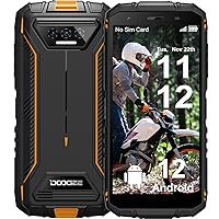 DOOGEE Rugged Smartphone 2023, S41, 4G Dual Sim Rugged Phone Android 12, 6300mAh Battery, 5.5