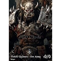 3X Orc Army #6 Ai Art Custom Altered Tokens