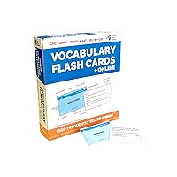 1500 VOCABULARY FLASH CARDS + ONLINE for GRE GMAT TOEFL SAT IELTS CAT - HIGH QUALITY Vocabulary FLASH CARDS + 50 Online Exercises - English language ... - Synonyms, Antonyms, Usage and more..... 1500 VOCABULARY FLASH CARDS + ONLINE for GRE GMAT TOEFL SAT IELTS CAT - HIGH QUALITY Vocabulary FLASH CARDS + 50 Online Exercises - English language ... - Synonyms, Antonyms, Usage and more..... Cards Perfect Paperback