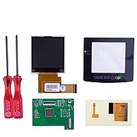 BestParts Spare Parts Backlight LCD Screen Kit For Nintendo Game Boy Color GBC Console