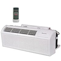 KLIMAIRE 12,000 BTU PTHP Air Conditioner Heat Pump with 3.5 KW Electric Heater - 230V