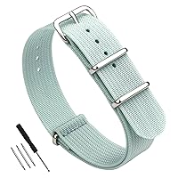 Premium Military Ballistic Ribbed Nylon Watch Straps 18mm 20mm 22mm Replacement Watch Band for Men