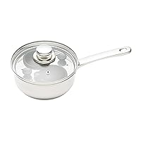 KitchenCraft KCCVPOACH2 2 Egg Poacher Pan in Gift Box, Non Stick and Induction Safe, Stainless Steel, 16 cm