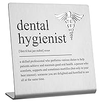 Dental Hygienist Gifts Dental Assistant Graduation Gifts Dental Hygienist Definition Home Office Desk Decorative Sign, DSB09