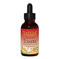 Planetary Herbals Turmeric Full Spectrum Liquid by Planetary Ayurvedics, Support for Antioxidant and Healthy Inflammation Response, 2 Ounces