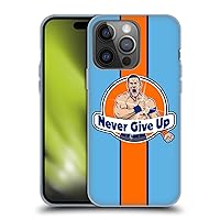 Head Case Designs Officially Licensed WWE Never Give Up John Cena Soft Gel Case Compatible with Apple iPhone 14 Pro