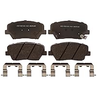 ACDelco Silver 14D1432CHF1 Ceramic Front Disc Brake Pad Set