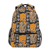 ALAZA Skeleton Music Backpack for Women Men,Travel Trip Casual Daypack College Bookbag Laptop Bag Work Business Shoulder Bag Fit for 14 Inch Laptop