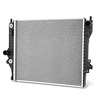 Auto Dynasty DPI 13148 Factory Style 1-Row Cooling Radiator Compatible with Jaguar S-Type Vanden Plas XF XJ8 XJR AT 03-11, Aluminum Core