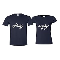 Hubby and Wifey Couple Shirts - Husband and Wife Shirts for Couples