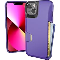 Smartish® iPhone 13 Wallet Case - Wallet Slayer Vol. 1 [Slim + Protective] Credit Card Holder - Drop Tested Hidden Card Slot Cover Compatible with Apple iPhone 13 - You're Just Jelly