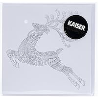 Kaisercraft Reindeer KaiserColour Gift Card with Envelope, 6