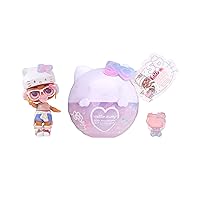 LOL Surprise Hello Kitty Crystal Cutie Doll with 7 Surprises - 50th Anniversary Limited Edition Gift for Girls 3+