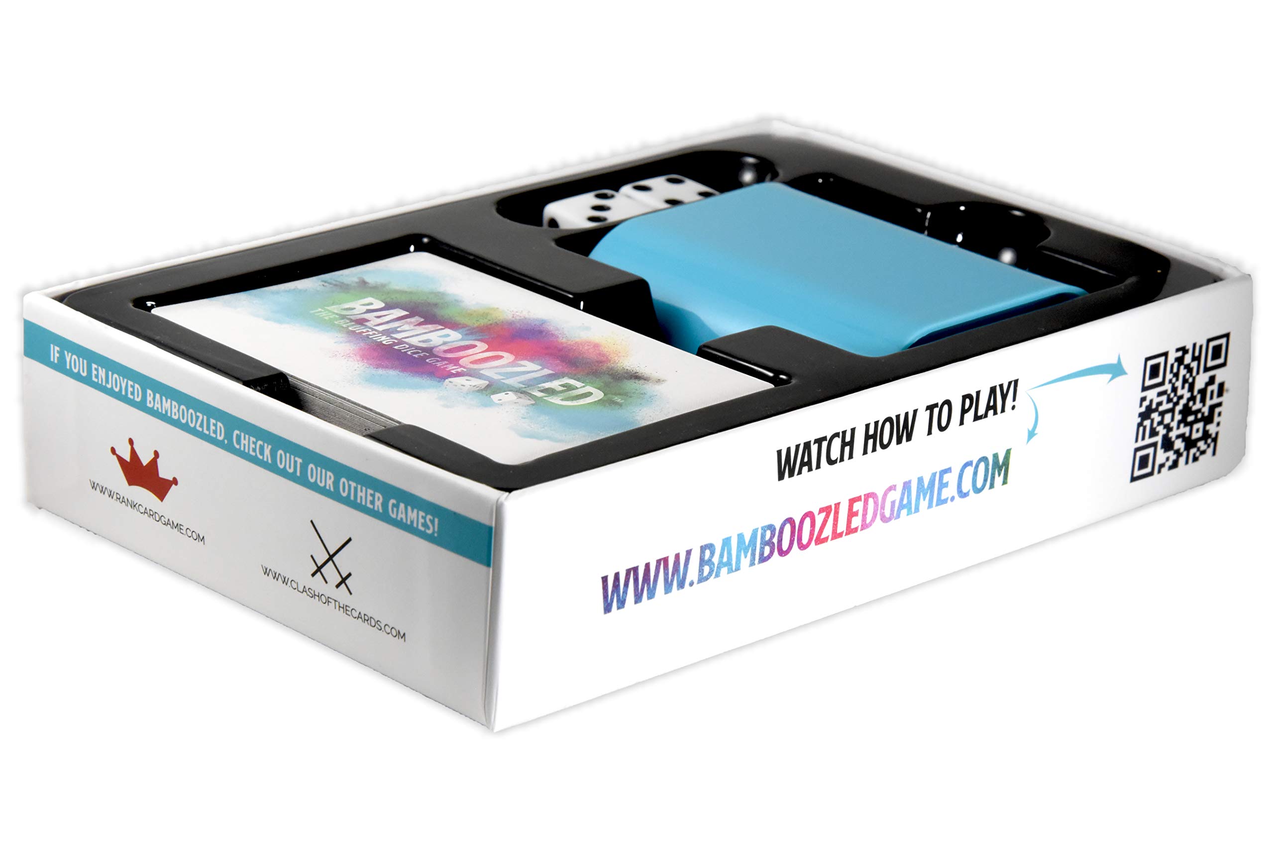 Bamboozled - A Fun Bluffing Dice & Card Game. Family-Friendly Party Game for Kids, Teens & Adults. Fast, Fun, and Easy to Learn from Blue Wasatch Games