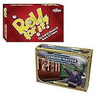 Calliope Games Roll for It! - Red Edition Station Master Game for 2-6 Players, Family Games for Fun Fast Paced Game Nights